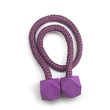Imagem de Suporte magnético para cortina de poliéster ganchos fivela fivela clipe para decoração de casa acessórios para cortina de amarração traseira decoração para casa, b