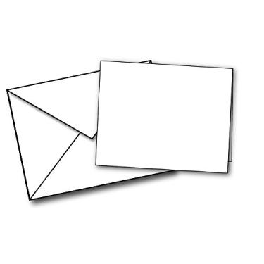 Imagem de Conjuntos de mini cartões em branco – 40 cartões e envelopes – cartões pequenos com mini envelopes