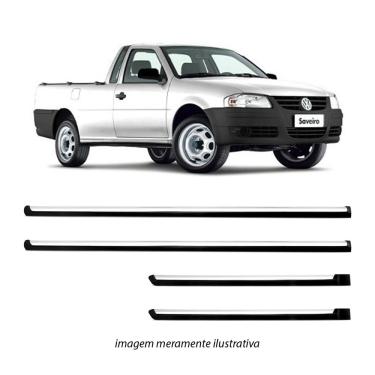 Imagem de Friso Lat. Pt/cr Saveiro 05/10 Ext.