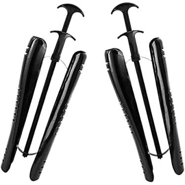 Imagem de Modelador De Botas, 1 Par De Botas, Modeladores De Botas De Árvore Automáticas Para Sapatos De Cano Longo, Suporte De Suporte Com Clipe,Preto,41cm