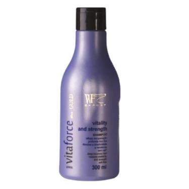 Imagem de Shampoo Vitaforce Wf 300ml Para Protecao Pós Química - Wf Cosméticos