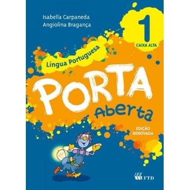Imagem de Porta Aberta   Lingua Portuguesa   1 Ano   Ef I   Caixa Alta   Edicao