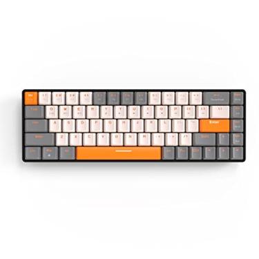 Hexgears Teclado mecânico sem fio X3 TKL 2.4ghz com interruptores Gold  Kailh Box, teclado compacto Ducky Pink Tenkeyless para jogos, digitação,  teclado ergonômico de máquina de escrever de 87 teclas com descanso