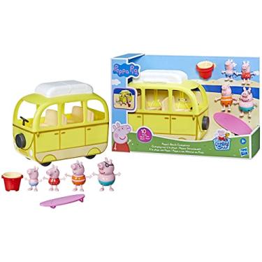 Imagem de Figura e Veículo Peppa Pig Peppa’s Adventures - Minivan de Praia da Peppa - F3632 - Hasbro