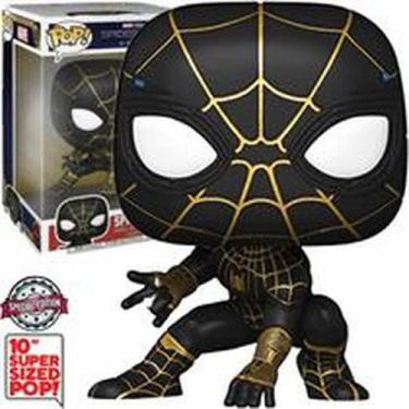 Imagem de Boneco Pop Marvel Spiderman Far From Home Super Sized 10 Ex 921 - Funk