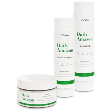 Imagem de Doha Daily Amazon Shampoo + Condicionador + Máscara Home Care