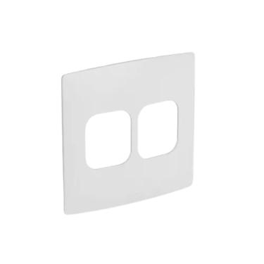 Imagem de Placa 2+2 Postos 4x4 Branco Nereya Ref.663440 - Pial