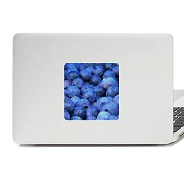 Imagem de Adesivo de vinil com imagem de frutas tropicais de mirtilo fresco para laptop decoração de policarbonato