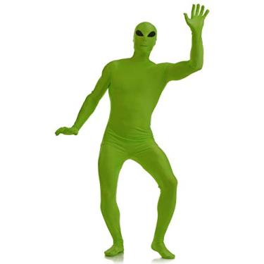 Imagem de VSVO Suit Alien - Fantasia de Carnaval Unissex Adultos e Crianças Verde Alien 02 XX-Large