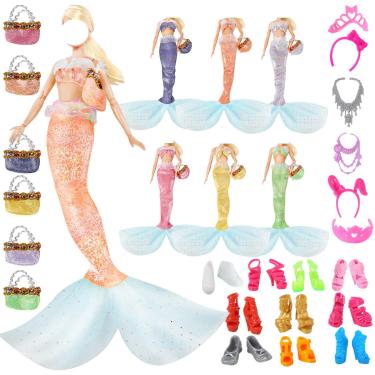 10 Roupas para Boneca Barbie