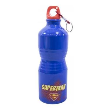 Imagem de Garrafa De Alumínio Super Homem 500ml - Liga Da Justiça - Tasco