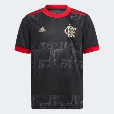Imagem de Camisa Flamengo Juvenil Iii 21/22 S/N Torcedor Adidas