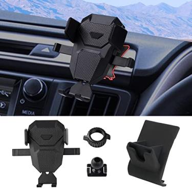 Imagem de Karltys Suporte de celular para Toyota RAV4 2013-2018 acessórios de carro suporte de telefone móvel suporte para saída de ar para todos os telefones de 4-7 polegadas capa grossa compatível com suporte totalmente ajustável