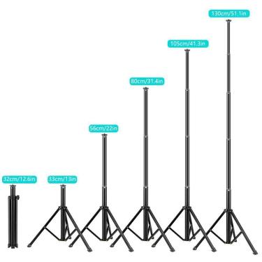 Imagem de Tripé 130cm Para Ring Light