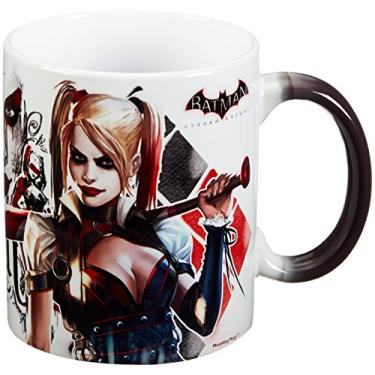 Imagem de Morphing Mugs Caneca de cerâmica Batman Arkham Knight (Harley Quinn), preta