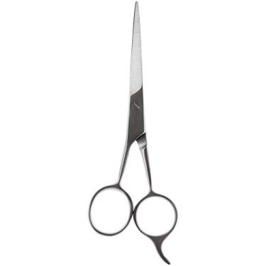 Imagem de Enox, Tesoura de Cabelo, Profissional, Fio Navalha 5,5", Aço Inoxidável, Descanso de Dedo Fixo