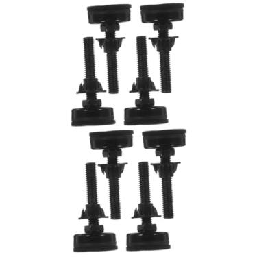 Imagem de Homoyoyo 8 Conjuntos De Niveladores De Móveis Ajustadores Pés De Mesa Pés Protetores Ajustáveis Niveladores De Pernas Ajustáveis Pernas De Móveis De Metal Niveladores De Móveis Com