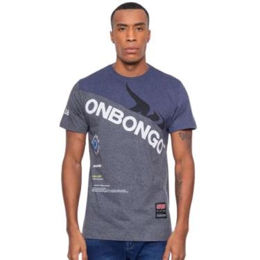 Imagem de Camiseta Masculina Onbongo Especial South Azul Marinho B939a