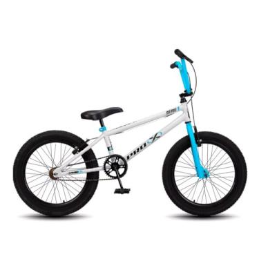Imagem de Bicicleta Aro 20 BMX Pro-X Série 1 Freestyle - Branco e Azul