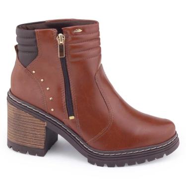 Imagem de Bota Coturno Dakota G8001 tratorada salto médio forro zíper