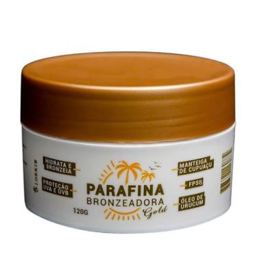 Imagem de Parafina Bronzeadora Gold LorKin Hidrata e Bronzeia: Bronzeamento Natural Imediato Hipoalergênica