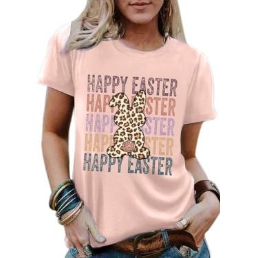 Imagem de WEITUN Camiseta feminina de professor de Páscoa Teaching My Favorite Peeps camiseta engraçada com estampa de coelho coelho, C - bege, XXG