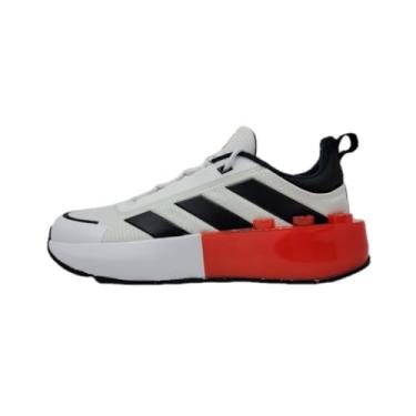 Imagem de adidas Tênis infantil de renda elástica Lego® Tech RNR, branco/vermelho/preto, 34, Branco/Vermelho/Preto, 18