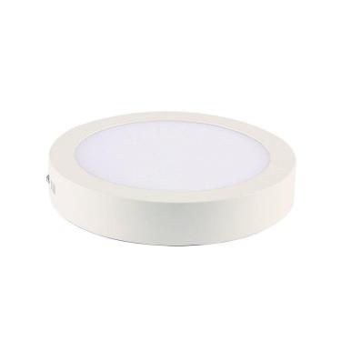 Imagem de Painel Led Sobrepor Redondo Branco 24w 3000k 30x30 - Blumenau