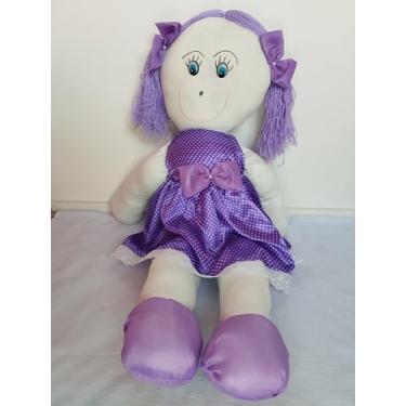 Imagem de Boneca de Pano Gigante de 1 Metro, 100% Artesanal, para Meninas, Cor Rosa