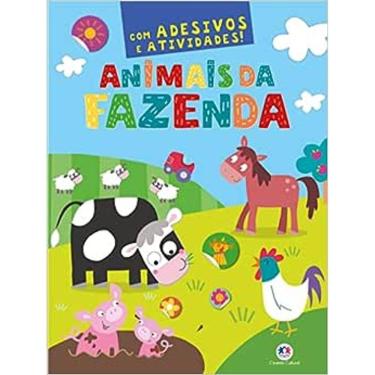 Imagem de Animais Da Fazenda - Com Adesivos E Atividades