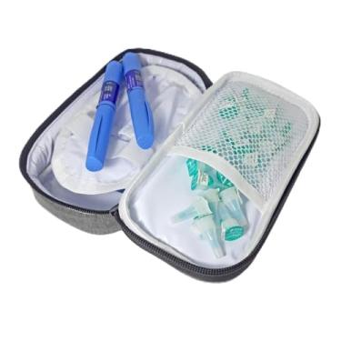 Imagem de Estojo Case Térmico Para Viagem Transporte Insulina Ozempic Saxenda Wegovy Mounjaro Bolsa Térmica Portátil