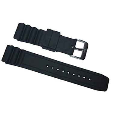 Imagem de Pulseira de borracha italiana para relógio Luminox 22 mm, 3000, 3100, 3200, 3400, 3600, 8400, 8800, azul marinho, Evo Colormark