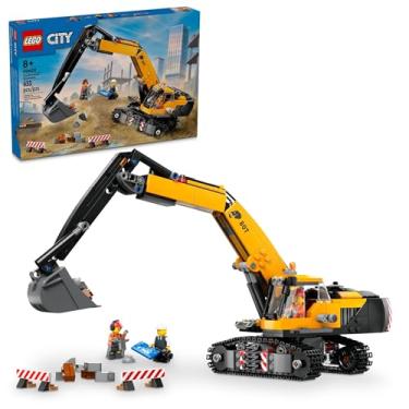 Imagem de LEGO City Big Vehicles Escavadeira de Construção Amarela 60420