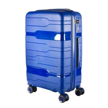 Imagem de Mala Grande 32KG Polipropileno Inquebrável Tóquio (Azul Marinho)