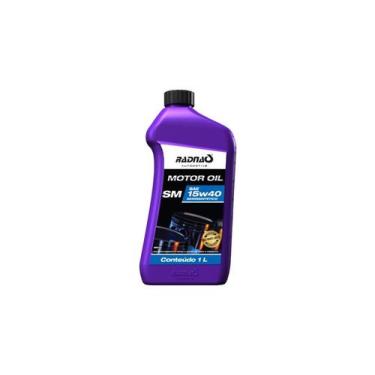 Imagem de Óleo Para Motor Carro 15w40 Sm Sae Semi Sintético Radnaq 1l