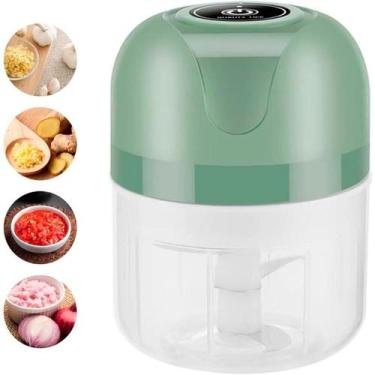 Imagem de Moedor Elétrico Mini Para Alimentos Com Carga Usb Prático - Bellator