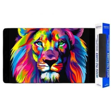 Imagem de Mouse Pad Gamer Personalizado Extra Grande Leao Broadway - Tamanho Gra