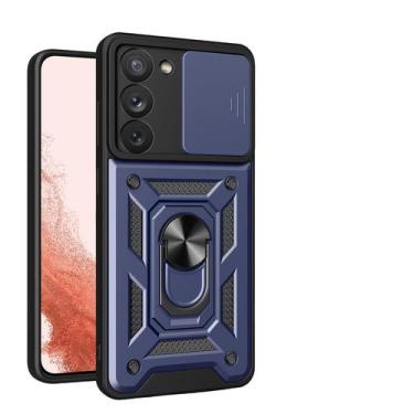 Imagem de Capa Capinha Armadura Para Samsung S23 Plus 5G - Indefinido, Azul