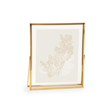 Imagem de Porta-retratos em Metal - 20x25 - MART, DOURADO