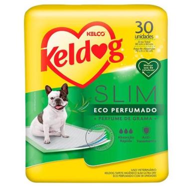 Imagem de Keldog Tapete Higiênico Slim Ultra Dry Eco Perfumado 30 Un