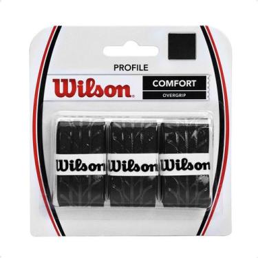 Imagem de Overgrip Wilson Profile Preto (Pack com 3 un.)