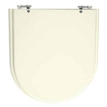 Imagem de Assento Sanitário Calypso Biscuit (Bege Claro) Tampa para Vaso Incepa 