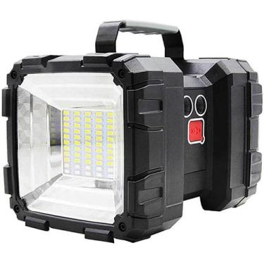 Imagem de Holofote Refletor Led 40w Lanterna Super Potente Recarregável Acampame