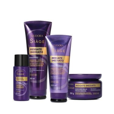 Imagem de Eudora kit siage resgate imediato tratamento 4 itens