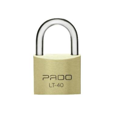 Imagem de Kit 10 Cadeado Pado 40mm mesmo segredos iguais mesma chave