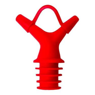 Imagem de Tampa Dosador  Azeite E Balsâmico Silicone Vermelho Prana