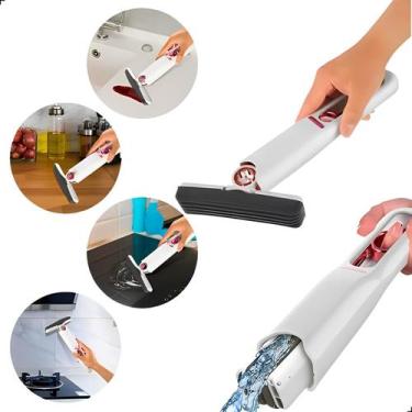 Imagem de Mini Mop Esfregão Rodo Mágico de Limpeza Limpa Vidro Mesa - ZEM