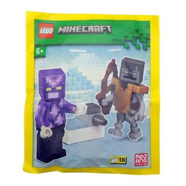 Imagem de LEGO Minecraft Mini Set: Crystal Knight Minifigure with Stray and Shooter