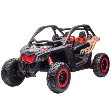 Imagem de Mini Utv Carro Can Am Maverick Elétrico 24V Infantil Jipe Buggy Led Som Usb Importway Bw238 Controle