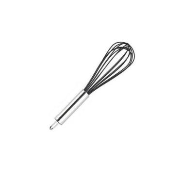 Imagem de Batedor de Ovos Fouet Silicone e Inox 25 cm - Além Mar
